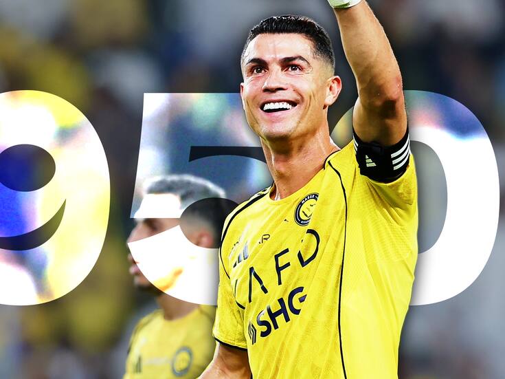 Cristiano Ronaldo llega a 950 goles en su carrera