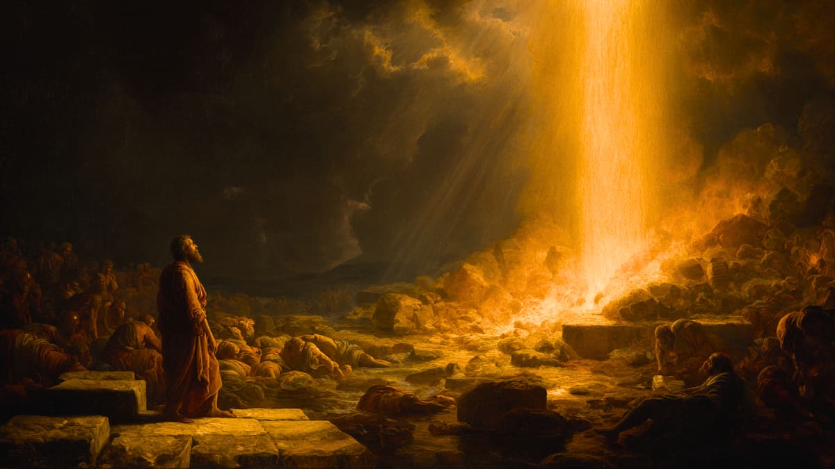 “Tal vez duerme”: el desafío con fuego donde Dios enfrentó a Baal por medio del profeta hebreo Elías