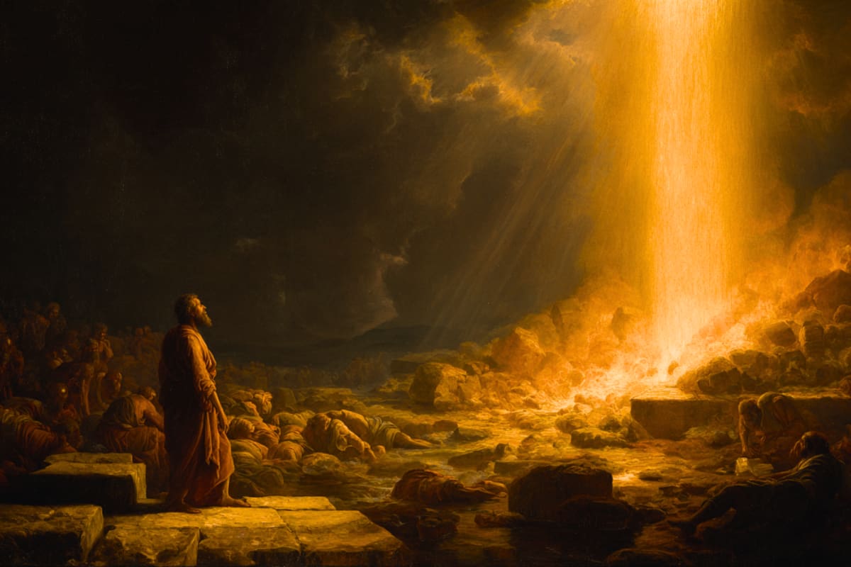 “Tal vez duerme”: el desafío con fuego donde Dios enfrentó a Baal por medio del profeta hebreo Elías