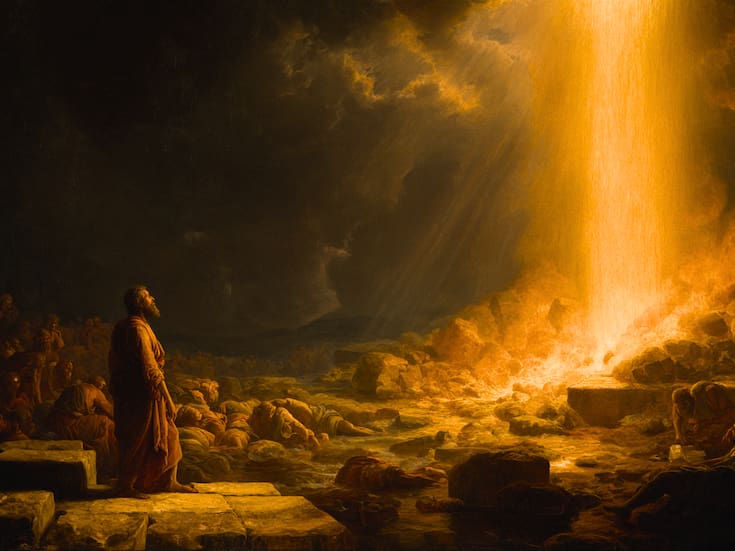 “Tal vez duerme”: el desafío con fuego donde Dios enfrentó a Baal por medio del profeta hebreo Elías