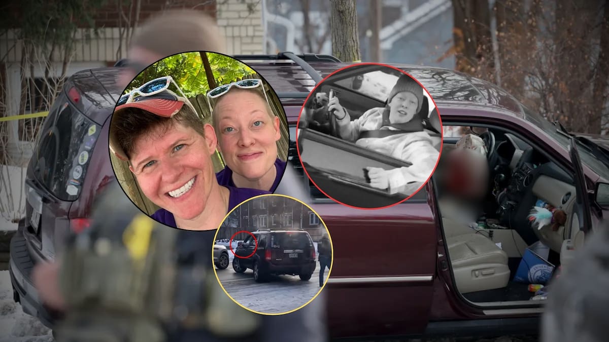 El Departamento de Justicia de EEUU investiga si la viuda de Renee Nicole Good obstruyó a un agente de ICE antes del tiroteo que la mató en Minneapolis, un caso que detonó protestas, un despliegue masivo de agentes federales y revisiones contra autoridades locales. Foto: Especial (AP/Reuters/Storyful)