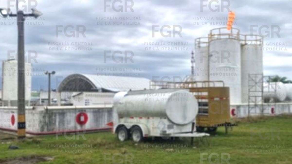 Materiales asegurados quedaron a disposición del Ministerio Público Federal para investigación. (FGR)