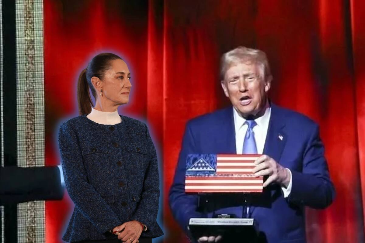 ¿Qué dijo Donald Trump sobre la llamada con Claudia Sheinbaum durante su premiación de “Patriota del Año”?
