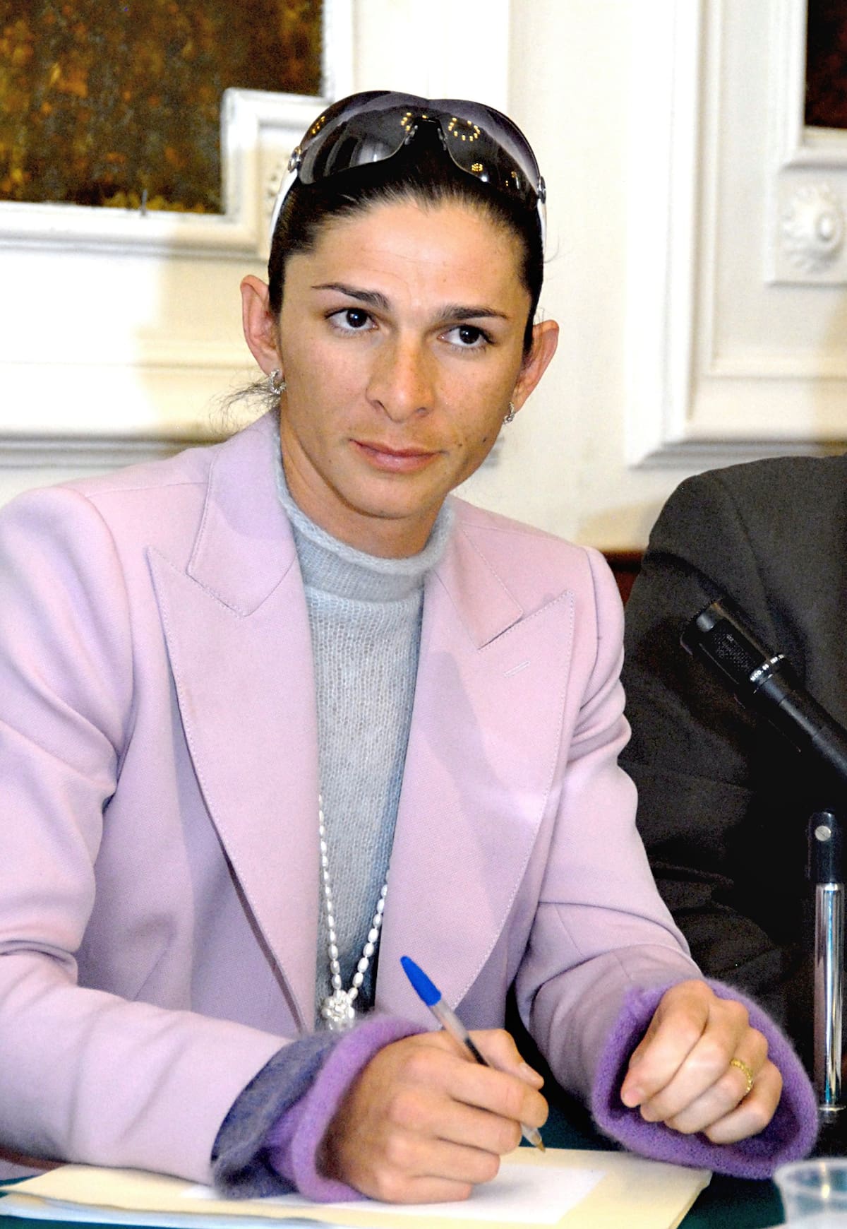 Ana Guevara como directora del Instituto del Deporte del Distrito Federal, en 2008. NOTIMEX/FOTO/BERNARDO MONCADA/BMR/POL/