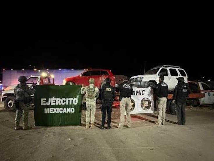 Militares aseguran armas y detienen a cuatro personas en Ímuris