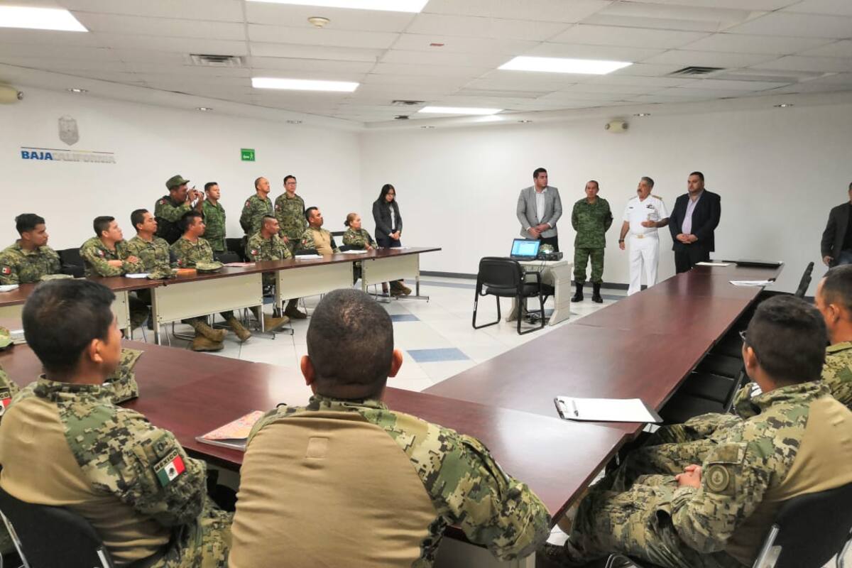 Capacita PGJE a integrantes de la guardia nacional en ensenada