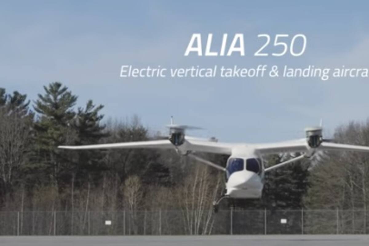 Avión eléctrico Alia CX300 realiza histórico aterrizaje en el Aeropuerto JFK