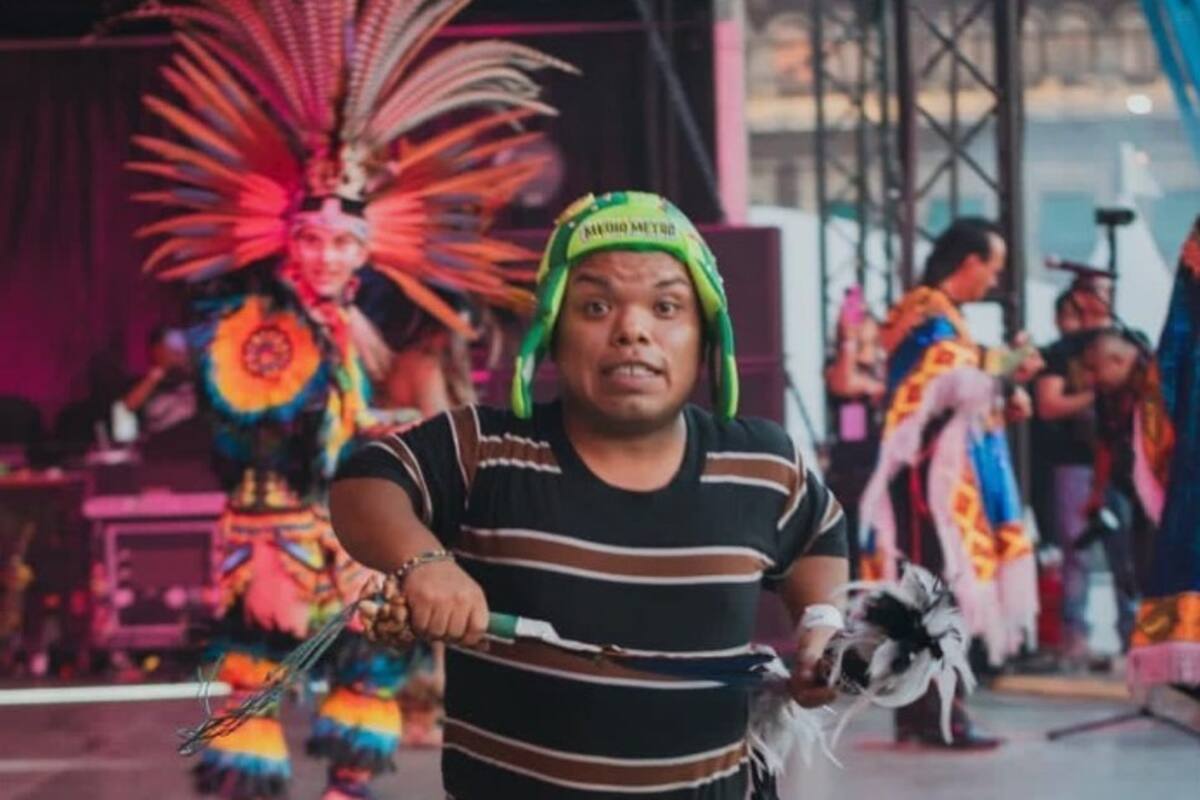 Medio metro anuncia que será papá