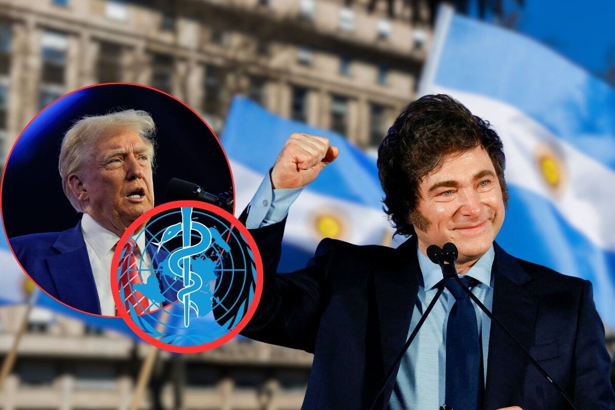 Argentina sigue los pasos de Trump: Se retira de la OMS