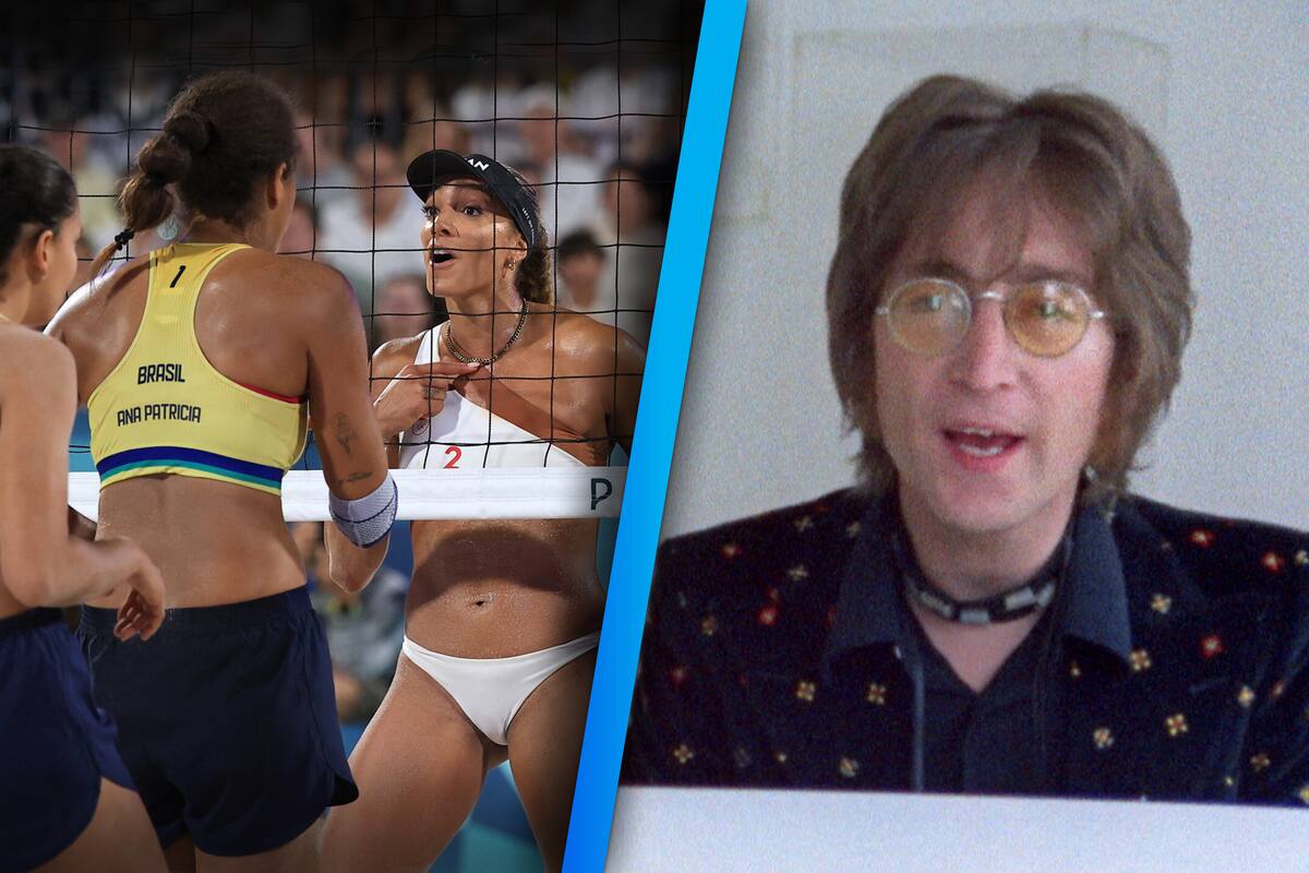 DJ de París 2024 calma pleito entre voleibolistas con ‘Imagine’ de John Lennon