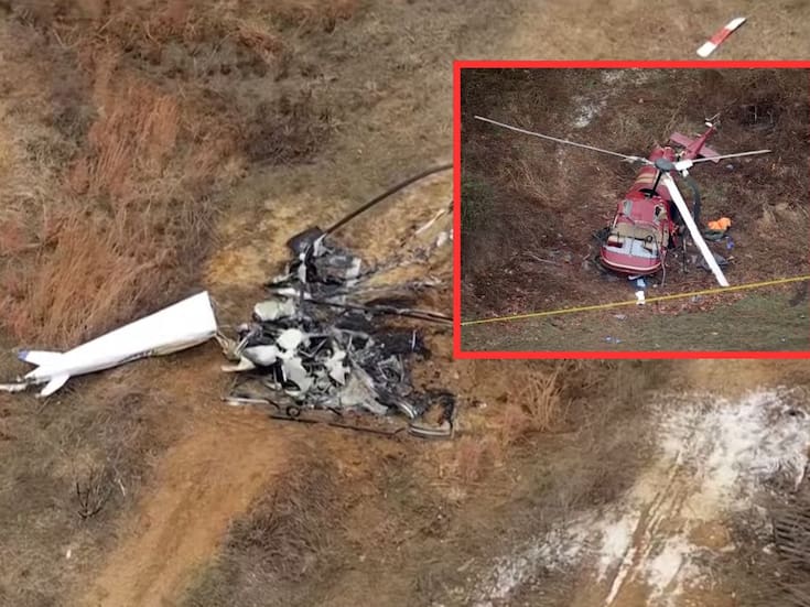 Un piloto sin vida y uno herido es el saldo de una colisión aérea entre dos helicópteros cerca del Aeropuerto Municipal de Hammonton, en Nueva Jersey