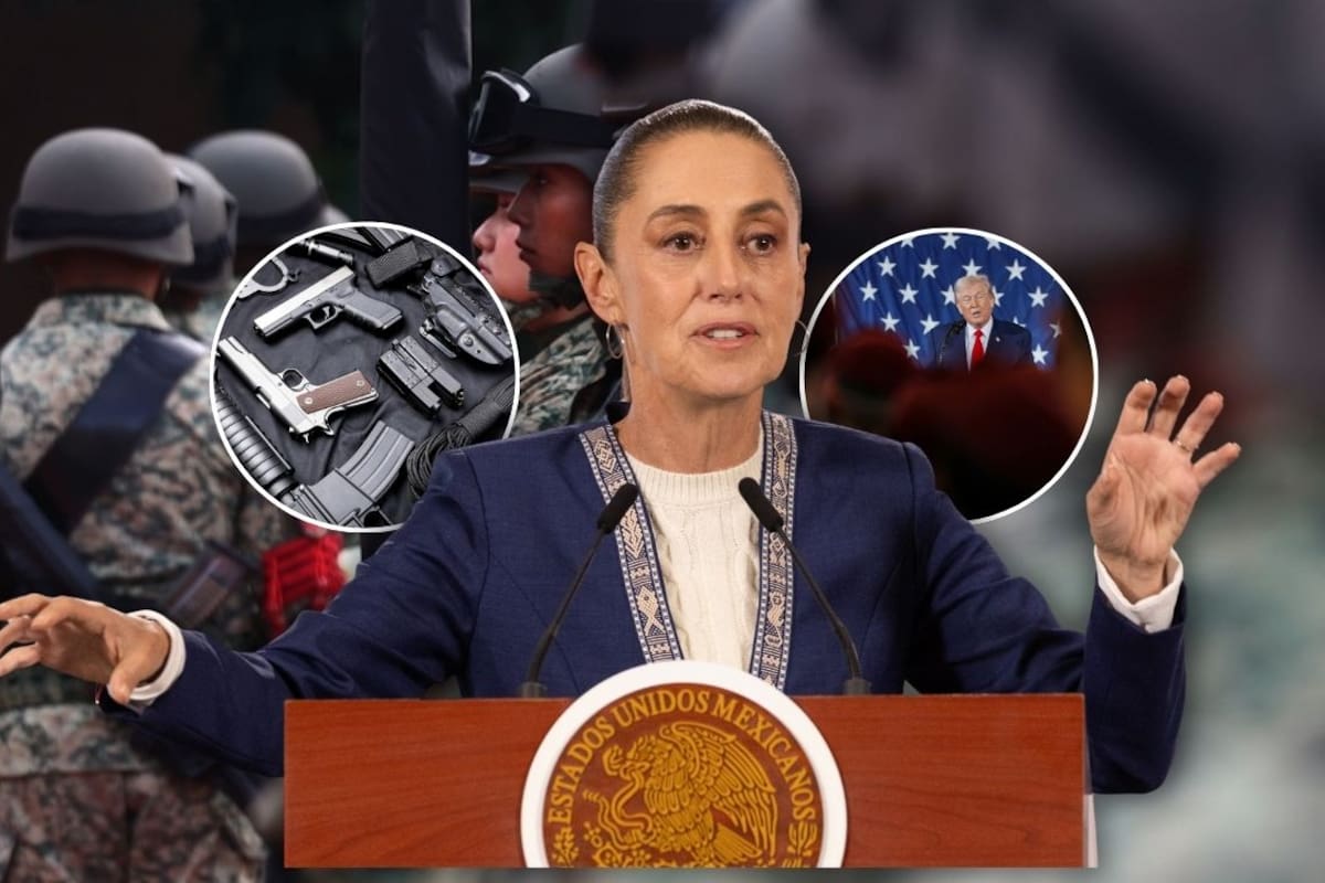 Aunque Sheinbaum culpa a EEUU y sus fabricantes de armas por el flujo ilegal de armamento que ‘surte’ al crimen organizado, el propio gobierno es quien comercializa en territorio nacional rifles, pistolas y municiones de origen estadounidense bajo un esquema administrativo controlado