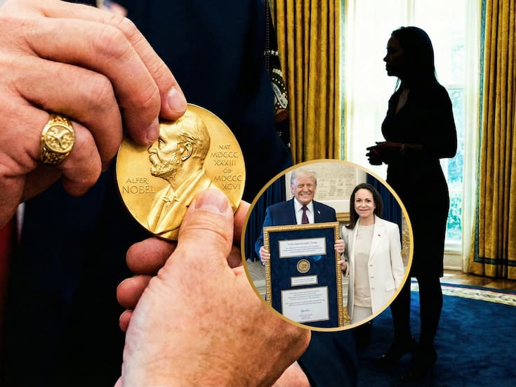 ¿Regaló el Nobel? El insólito gesto de María Corina Machado con Donald Trump que indigna a Noruega y la tajante respuesta del Comité sobre si pueden quitarle el premio este 2026