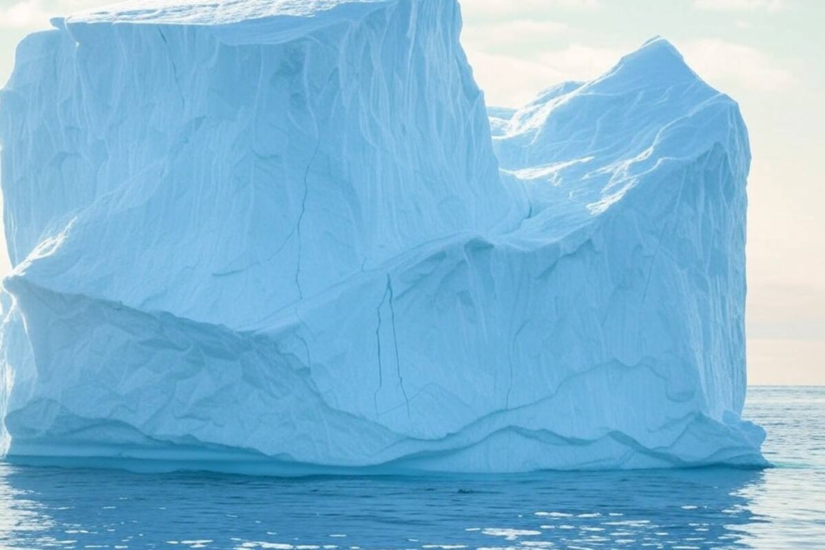 El iceberg más grande del mundo queda varado cerca de Georgia del Sur