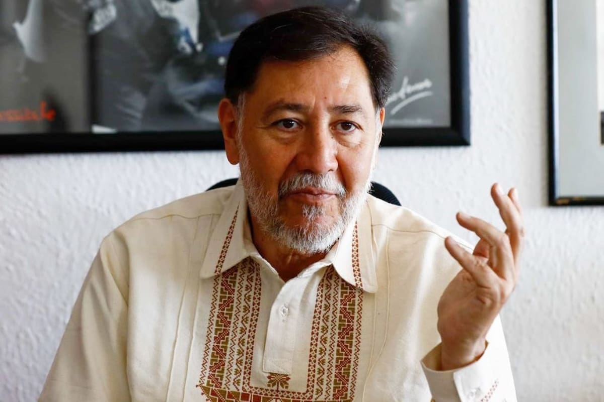 Gerardo Fernández Noroña rechazó la reforma de cobranza delegada, que permitiría embargar hasta el 40% del salario para pagar créditos de nómina. Foto: El Universal