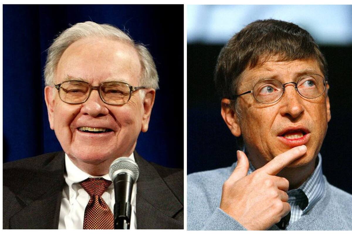 Bill Gates y Warren Buffet venden helados por un día