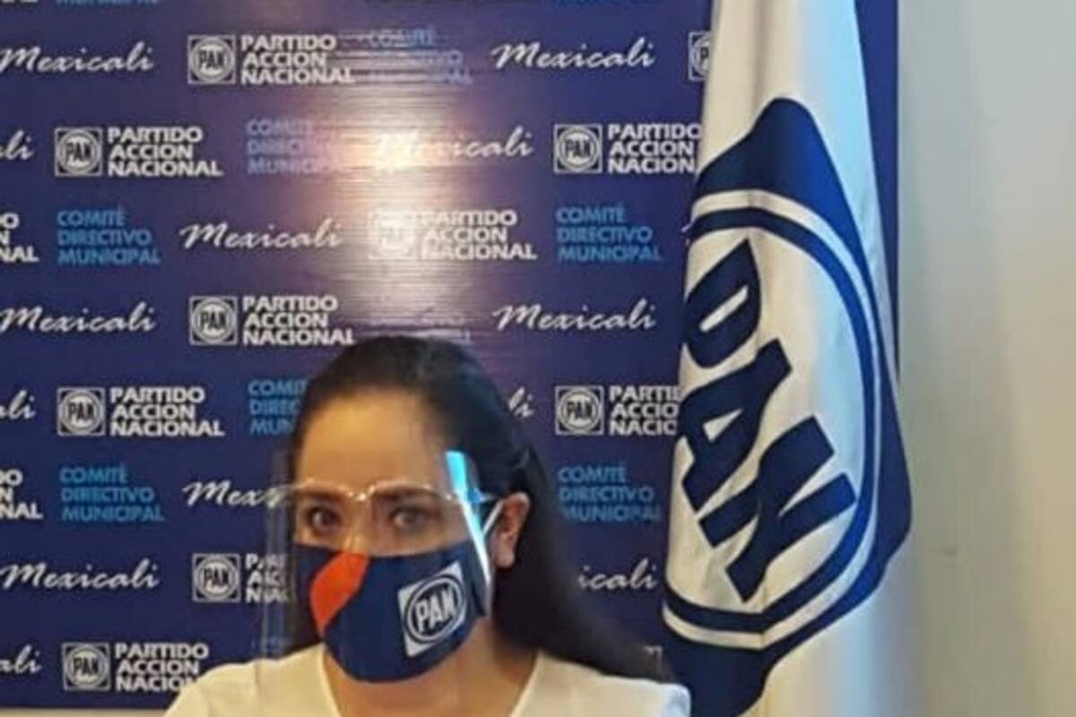 Es Lucía Villarreal la nueva dirigente del PAN en Mexicali