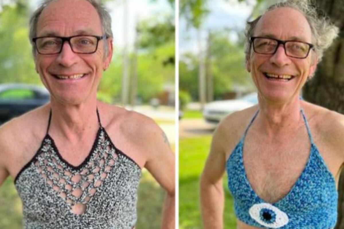TikTok: Padre se vuelve viral por modelar las prendas que vende su hija