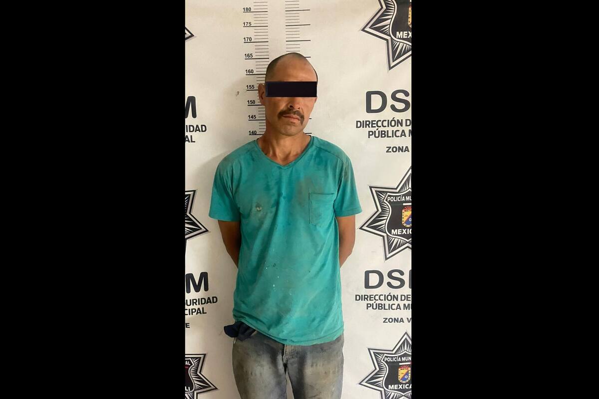 Con arma blanca es detenido en el valle