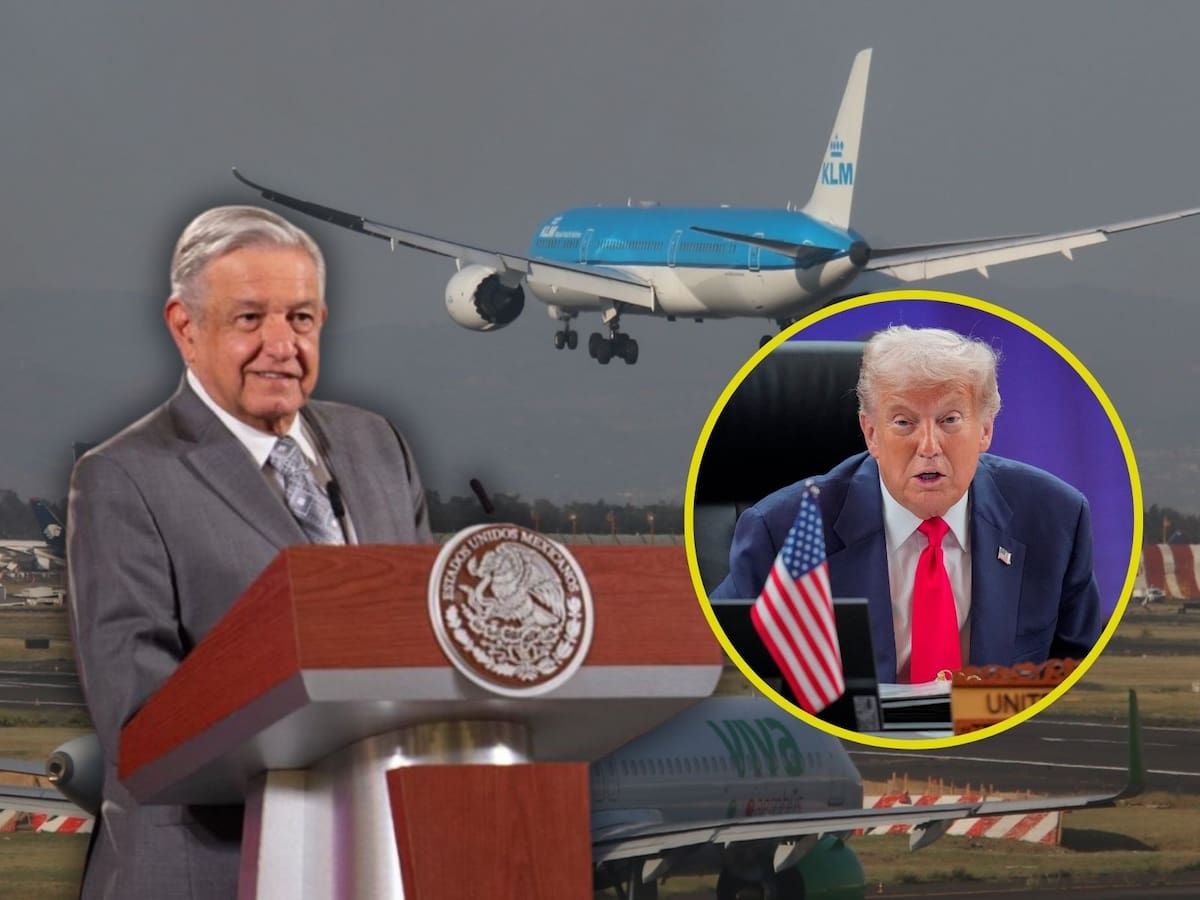 La decisión de AMLO que enfureció a Trump: así nació el castigo al AIFA y AICM. | Crédito: AP/Banco digital GH