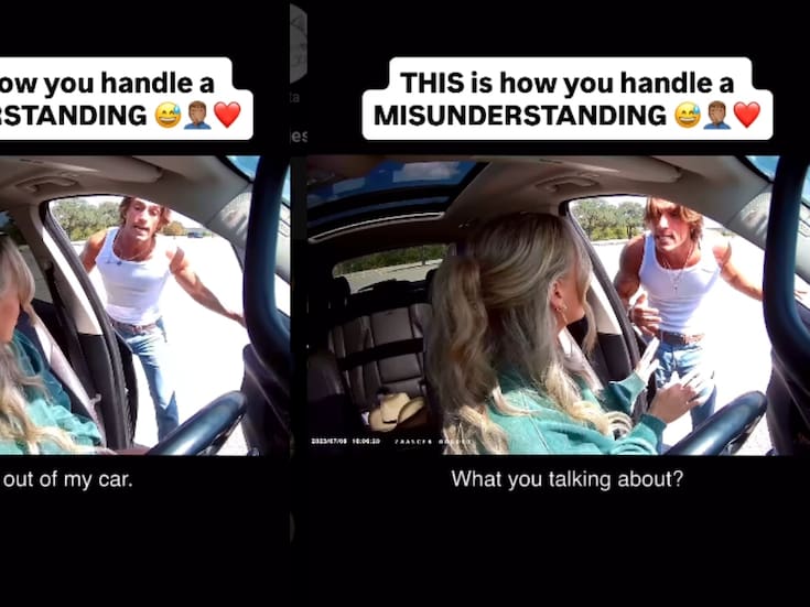 “Los internautas los terminaron emparejando”: hombre corre tras una joven pensando que le robaba el auto, pero todo fue un divertido malentendido