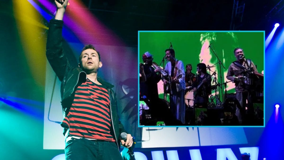 ¿México o IA? Damon Albarn de Gorillaz, Ricky Muñoz y  Meme del Real interpretan juntos “¿Y todo para qué?" en CDMX