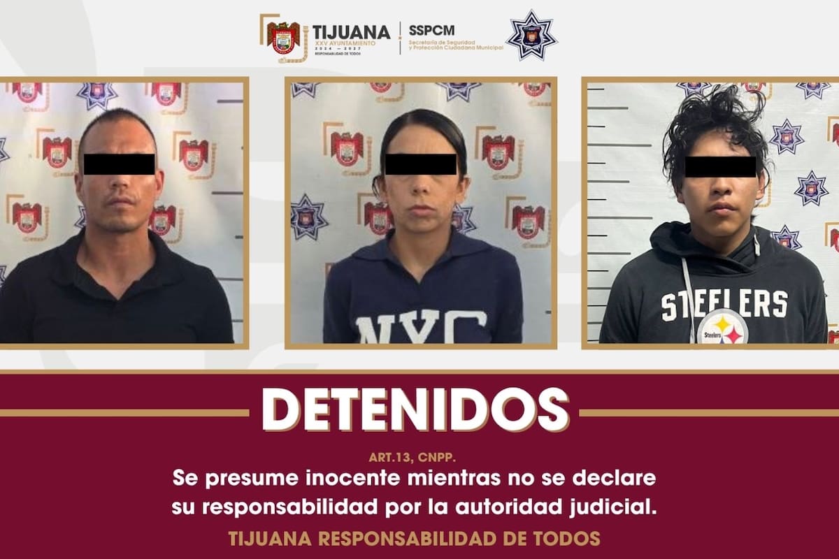 Detienen a presuntos ladrones armados en Jardines del Lago y Natura