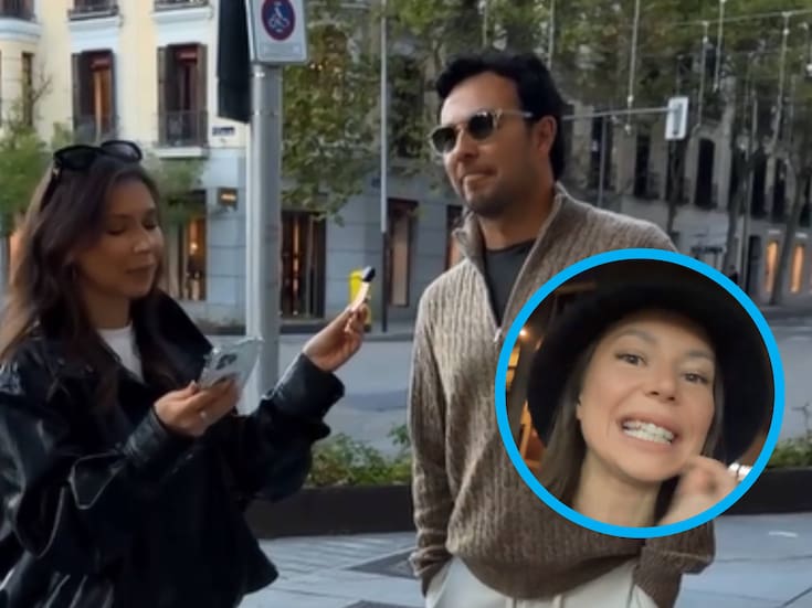 Influencer entrevista a ‘Checo’ Pérez sin saber que era piloto de F1 y se hace viral