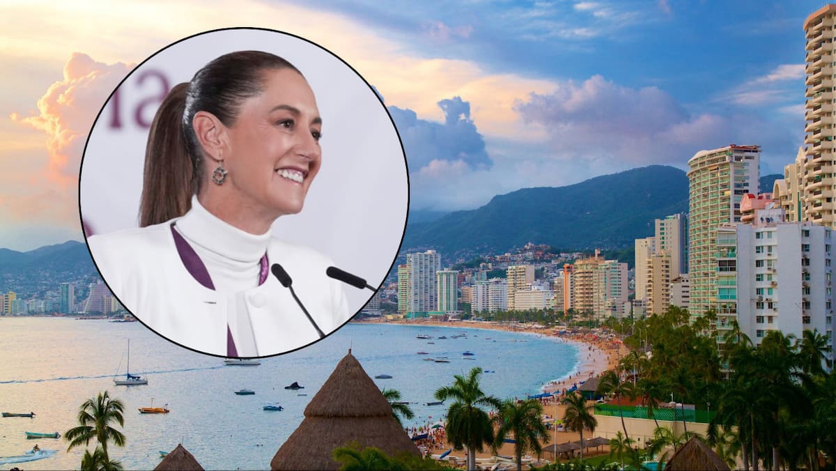 Mientras pasará Navidad en Acapulco, Claudia Sheinbaum garantiza respaldo federal a Chilpancingo por la Feria de Navidad y Año Nuevo 2025. Foto: Presidencia, Expedia