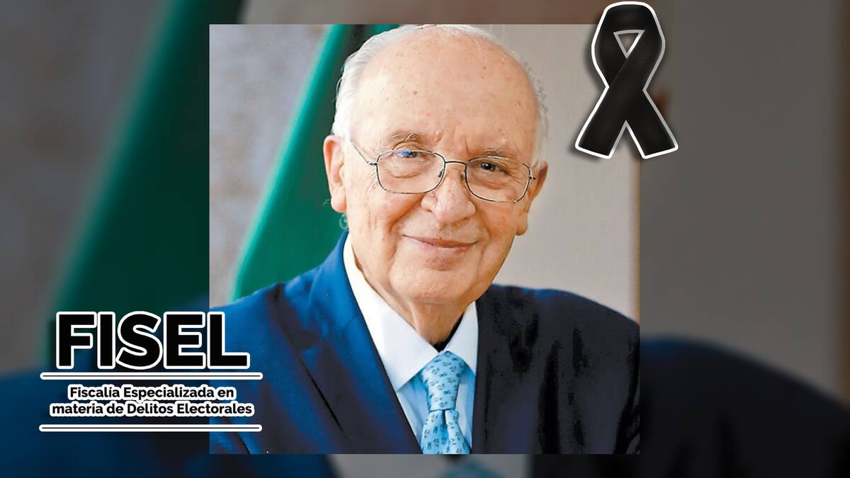 Sheinbaum anuncia fallecimiento de José Agustín Ortiz Pinchetti, titular de la Fiscalía Especializada en Delitos Electorales