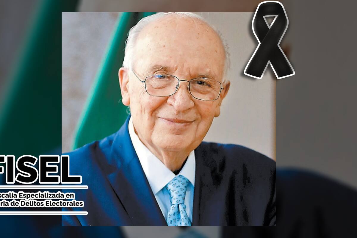 Sheinbaum anuncia fallecimiento de José Agustín Ortiz Pinchetti, titular de la Fiscalía Especializada en Delitos Electorales