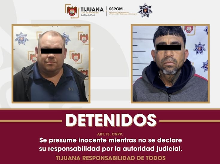 Detienen a dos personas en posesión de armas de fuego en diferentes hechos