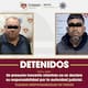 Detienen a dos personas en posesión de armas de fuego en diferentes hechos