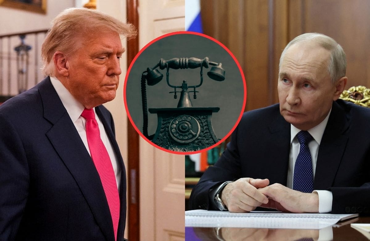 El presidente de Estados Unidos, Donald Trump, sostuvo una conversación telefónica con su homólogo ruso, Vladimir Putin. | Crédito: REUTERS y canva