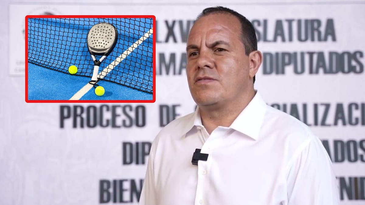 El video fue compartido por varios medios entre ellos Azteca Noticias y se ve al diputado con ropa deportiva, además que pidió que le tomaran asistencia a pesar que al fondo se escuchaba que estaba en pleno partido de pádel. Foto: Especial.
