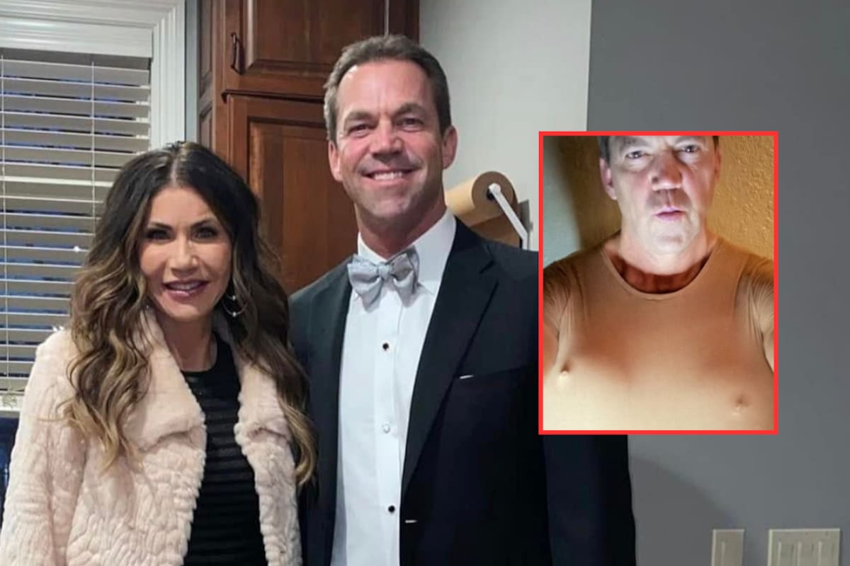 Kristi Noem, exsecretaria de Seguridad Nacional enfrenta escándalo familiar: Revelan fotos de su esposo trasvestido y filtran mensajes con mujeres de comunidad fetichista
