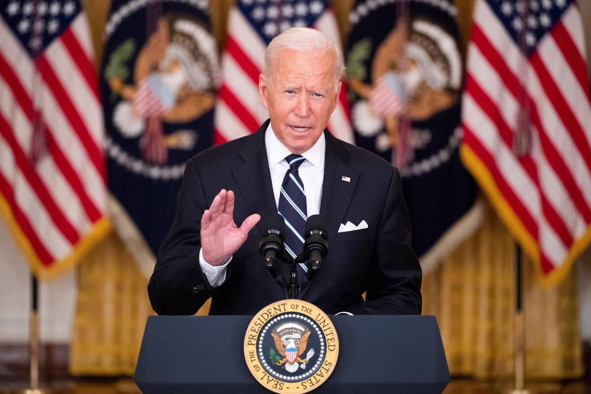Joe Biden recibirá dosis de refuerzo contra el Covid-19
