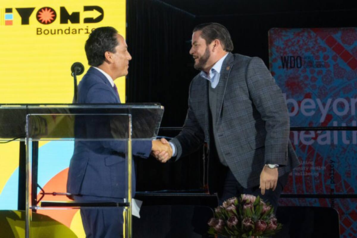 El alcalde Ismael Burgueño Ruiz asistió al evento denominado World Design Policy Conference, en el marco de la Capital Mundial del Diseño 2024, que une a Tijuana y San Diego.