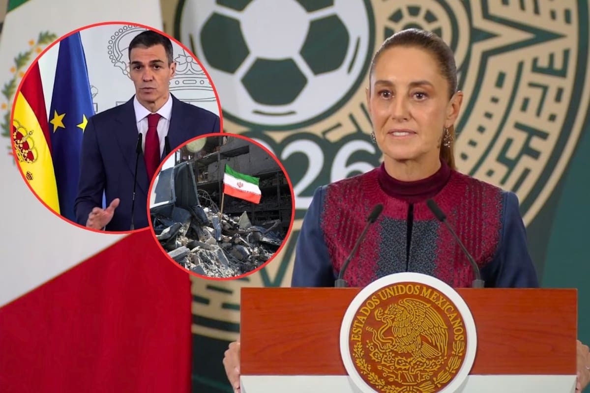 Sheinbaum defendió la postura de España de no permitir el uso de bases militares para ataques contra Irán y reiteró que México seguirá apostando por la paz, luego de que Donald Trump amenazara con cortar el comercio con ese país