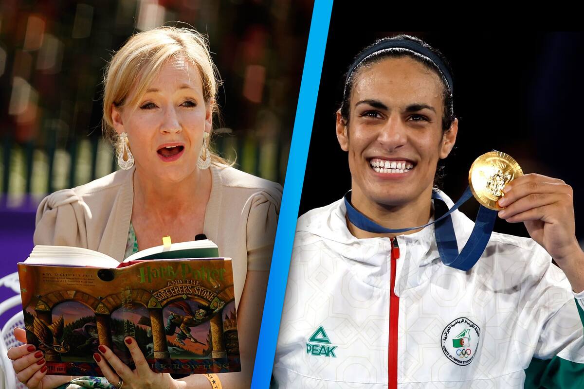 La escritora J.K. Rowling elimina tuits transfóbicos tras demanda de la boxeadora Imane Khelif