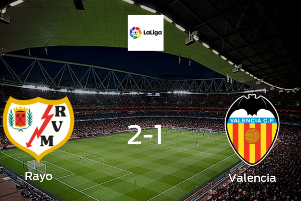 Rayo Vallecano consigue la victoria en casa frente a Valencia (2-1)