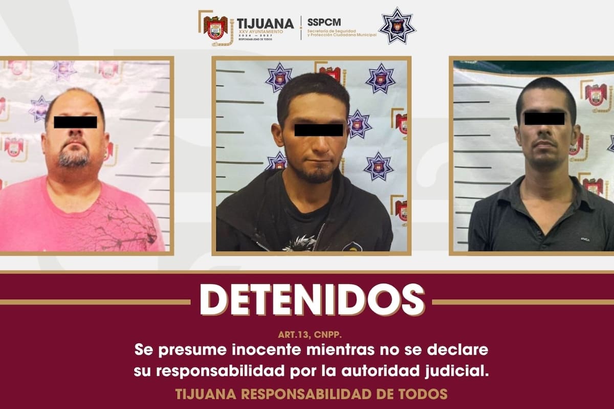 Aseguran a tres prófugos durante patrullajes