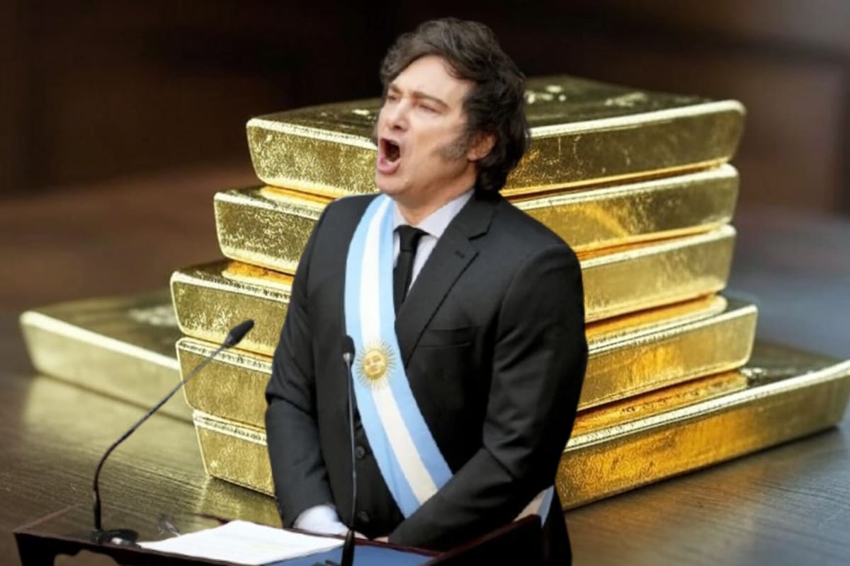 ¿Qué se sabe del oro que Milei sacó de Argentina y EU exige revelar dónde está?