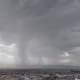 Ligeras lluvias se registran en zona sur