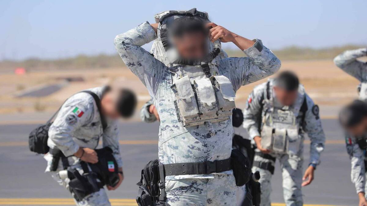 1, 500 agentes de la Guardia Nacional han llegado a Sonora para actividades contra el tráfico de armas y drogas. | Julián Ortega