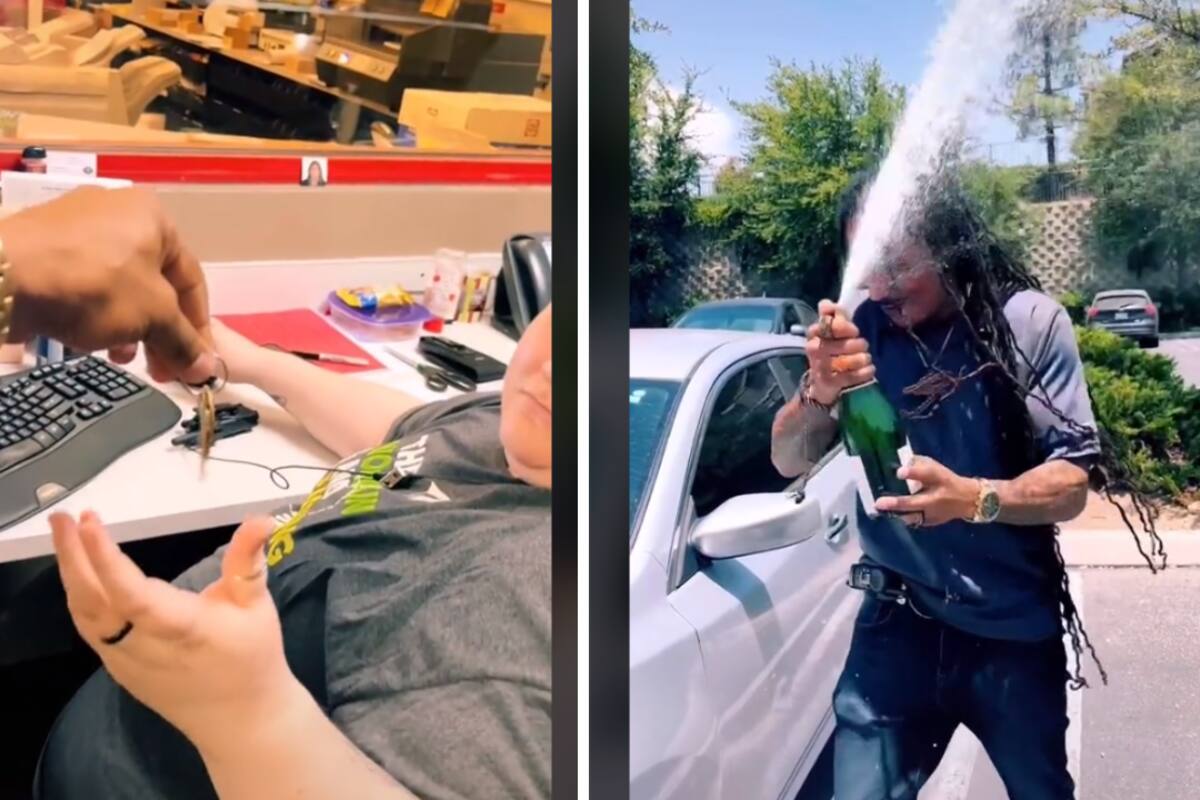 TikTok: Se graba renunciando a su empleo para cumplir su sueño de ser artista y se vuelve viral