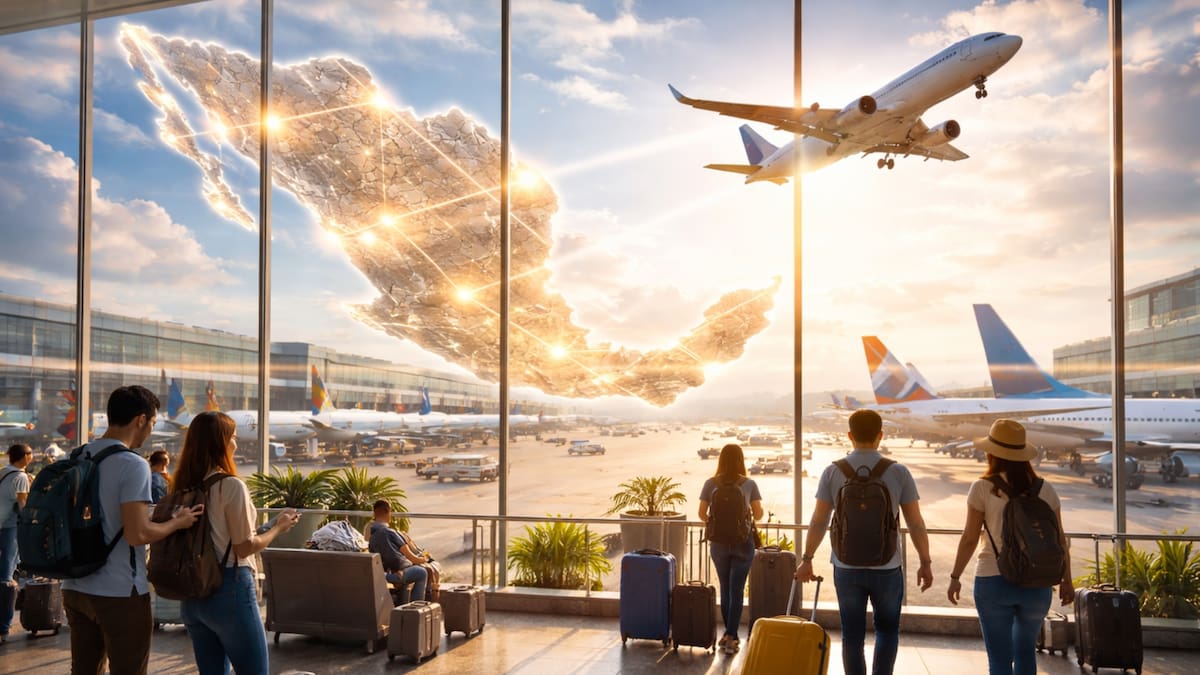 Más vuelos y rutas en aeropuertos de México impulsan un repunte nacional de pasajeros y abren nuevas conexiones clave hacia 2026