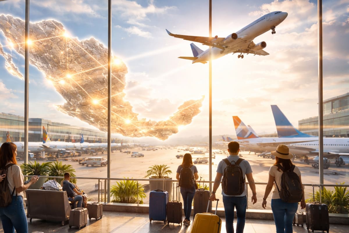 Más vuelos y rutas en aeropuertos de México impulsan un repunte nacional de pasajeros y abren nuevas conexiones clave hacia 2026