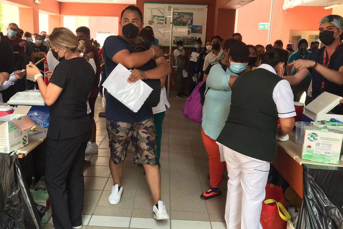 Piden acudir a vacunarse contra el Covid-19 para hacer historia en Baja California