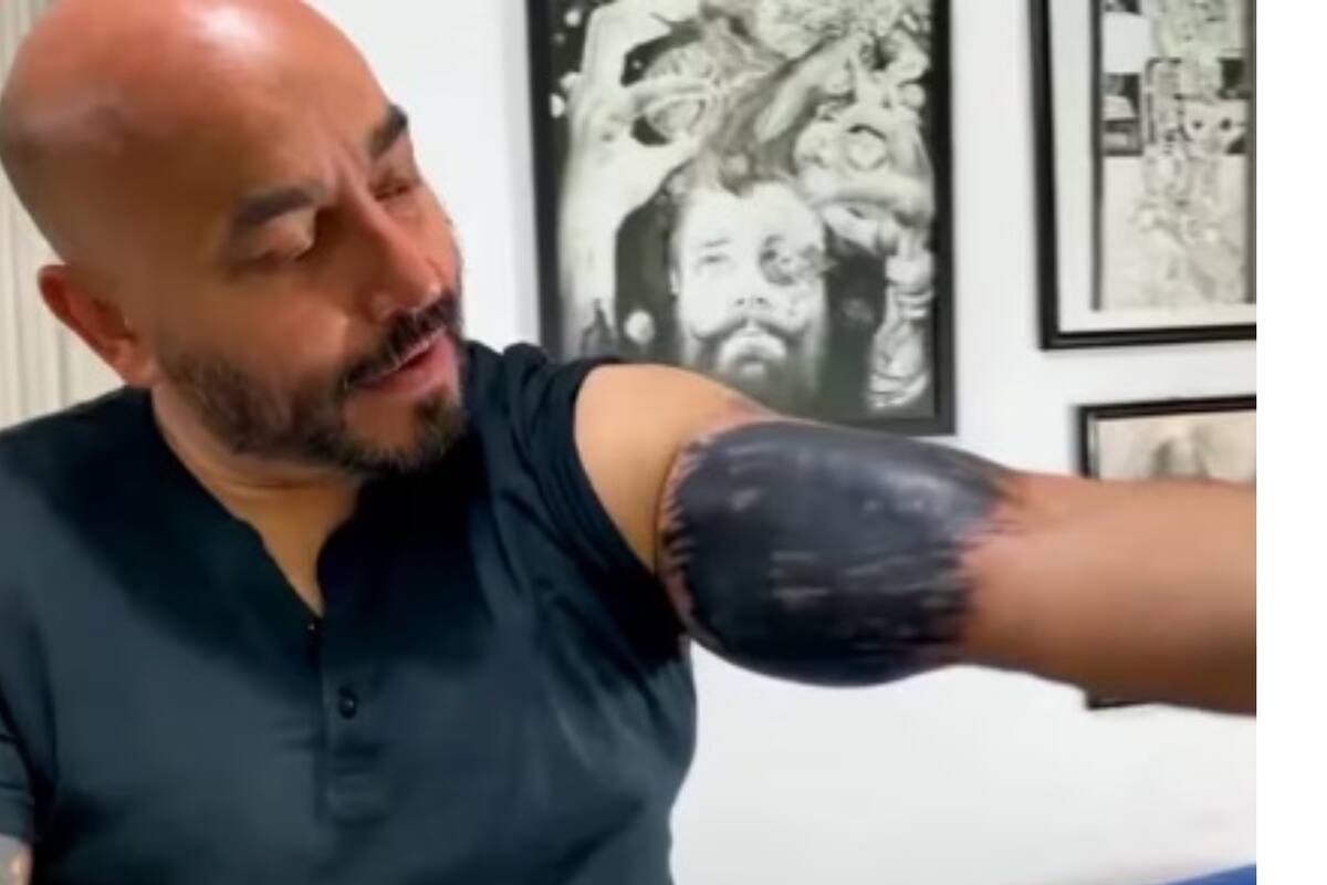 Lupillo Rivera se arrepiente de borrarse el tatuaje de Belinda